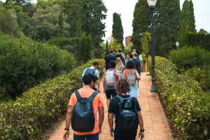Panorama von Barcelona: Montjuïc, Seilbahn und Strand
