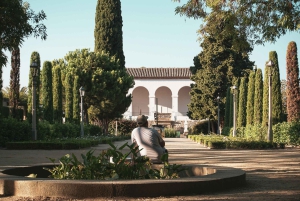 Panorama von Barcelona: Montjuïc, Seilbahn und Strand
