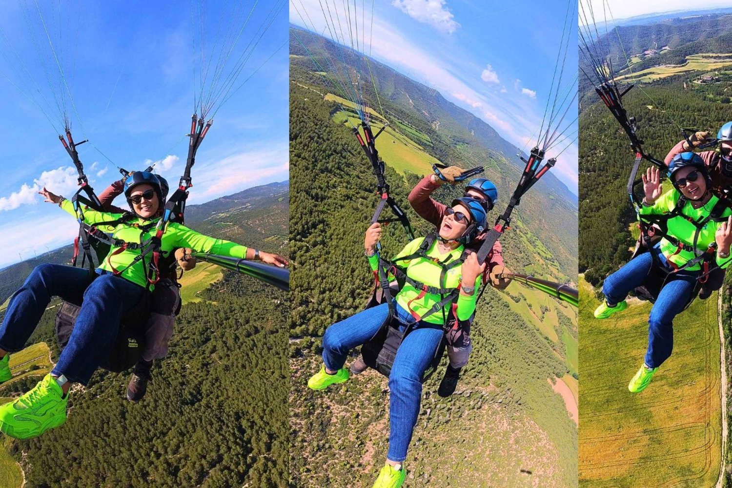 Paralotniarstwo: Doświadcz magii latania w pobliżu Barcelony. Raport zawiera