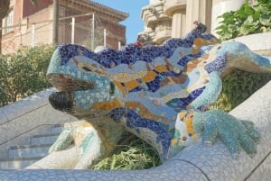 Barcelona: Güell-puisto: Skip-the-Line-lippu ja opastettu kierros.