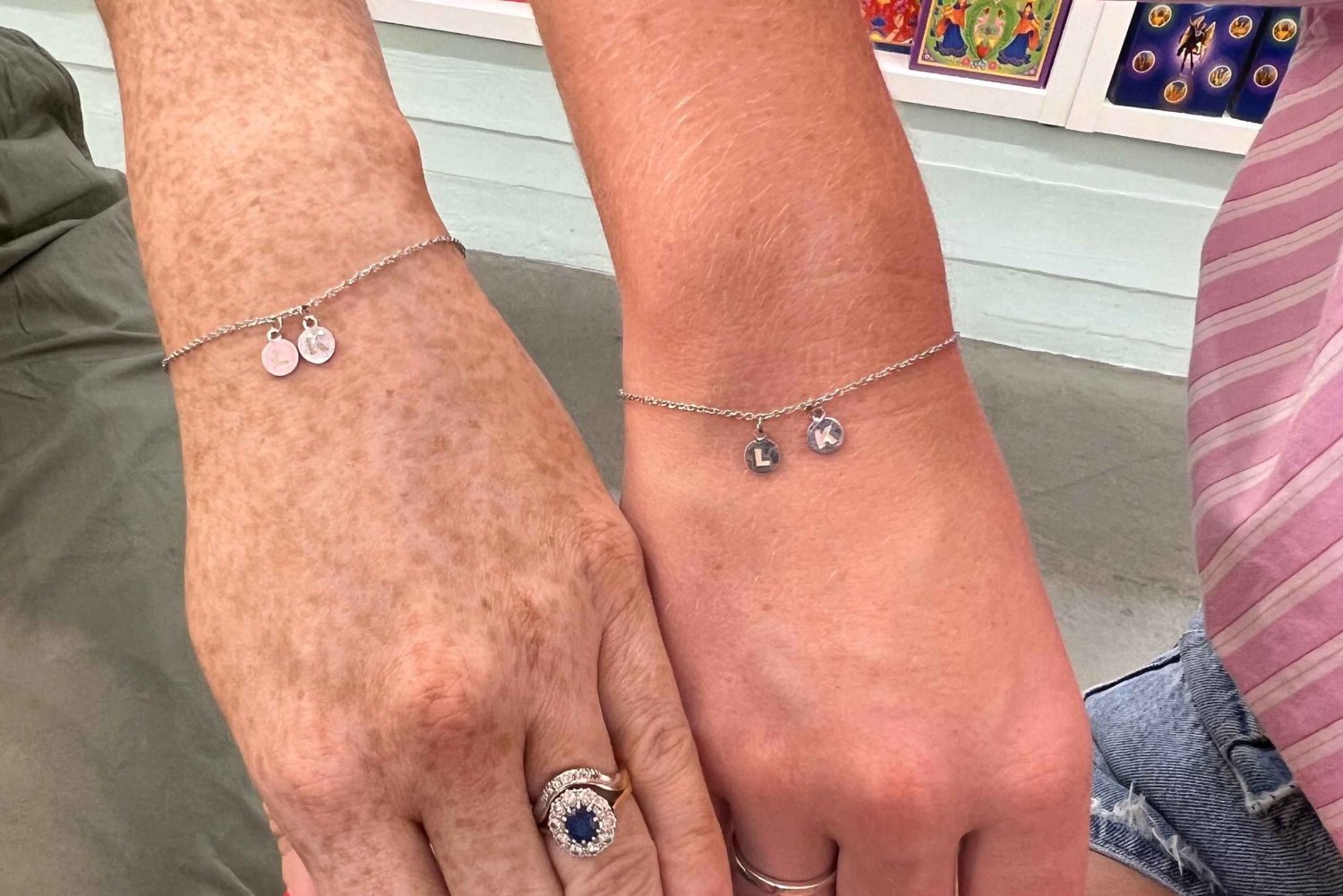 Barcelona: Personalized Permanent Bracelets with Charms