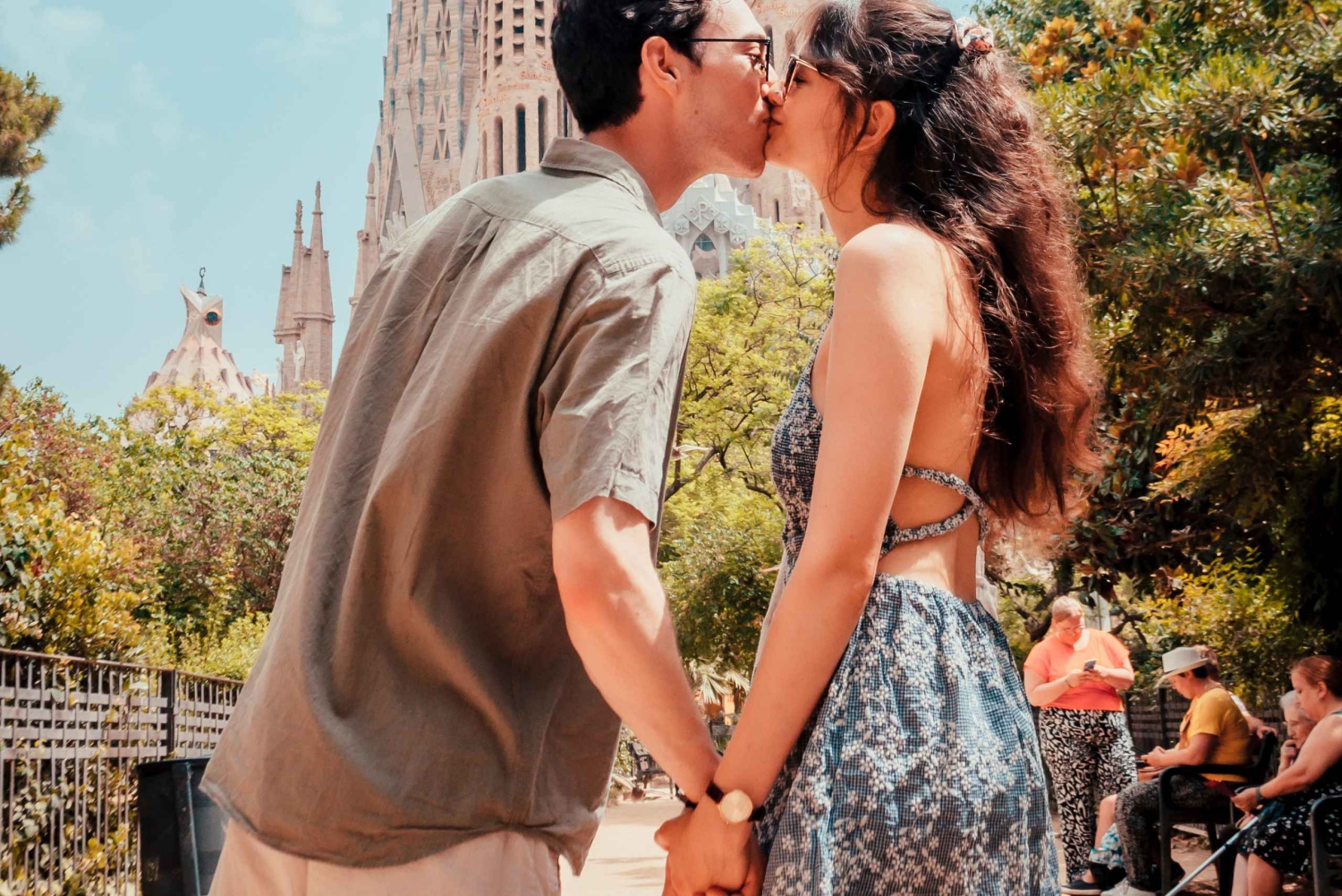 Sesión de fotos en la Sagrada Familia (versión rápida)