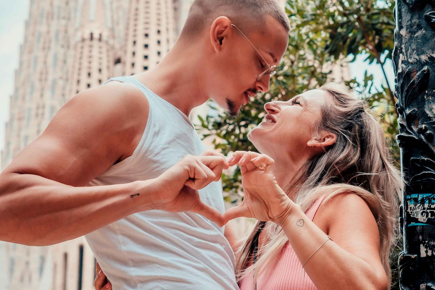 Sesión de fotos en la Sagrada Familia (versión rápida)