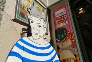 Musée Picasso et visite à pied avec dégustation de vin en option