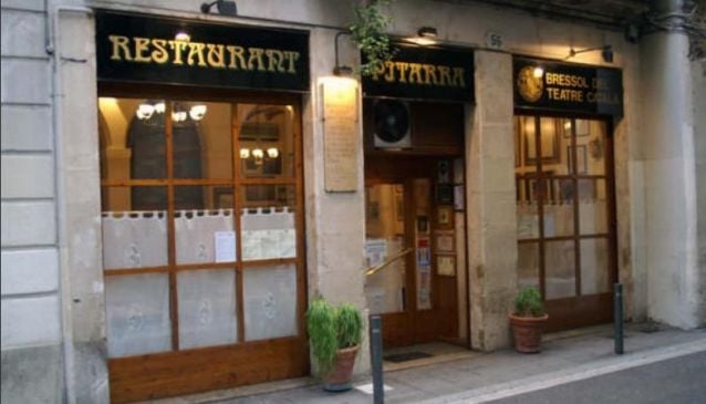 Pitarra Restaurant in Barcelona