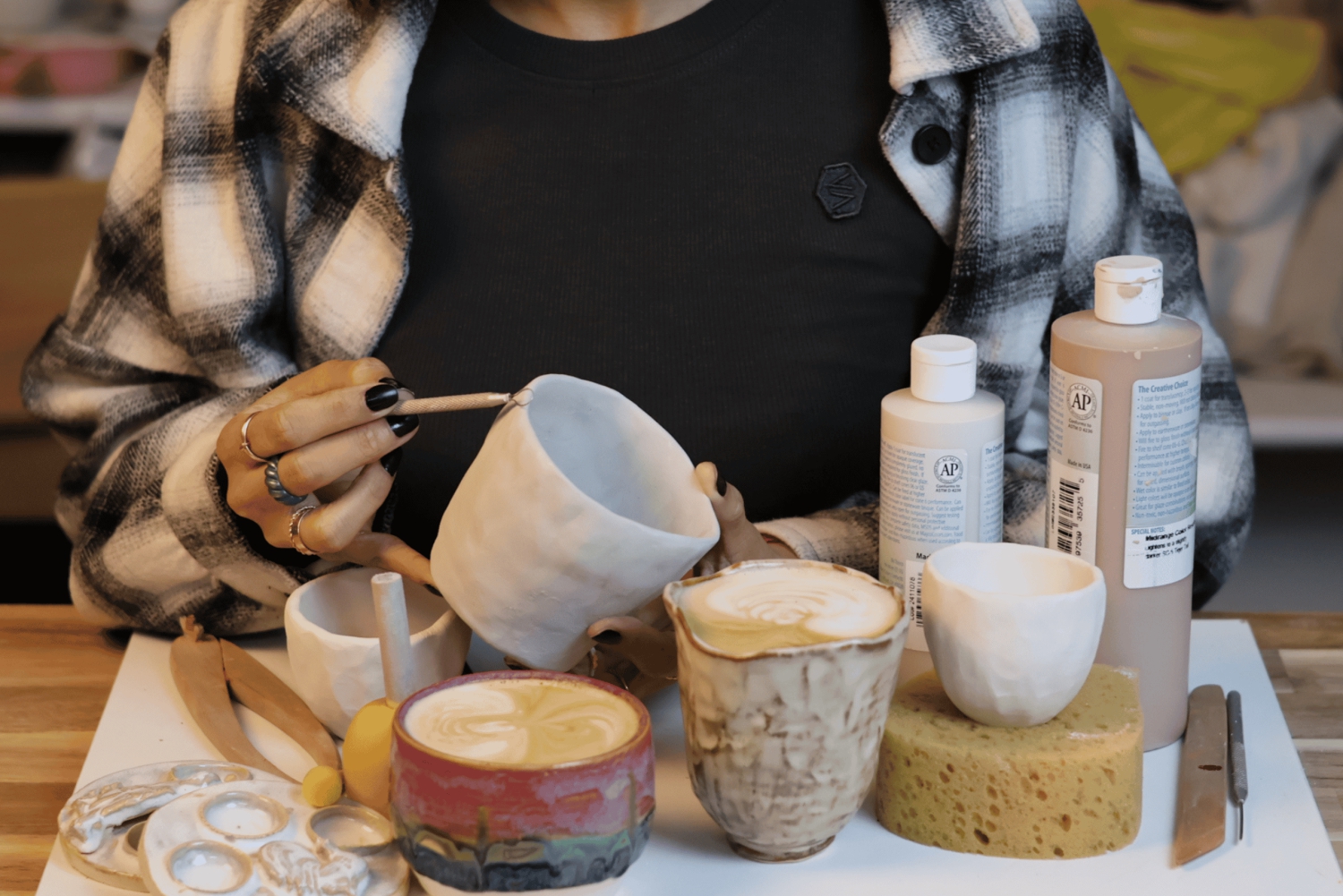 Keramikworkshop og vin – Barcelona