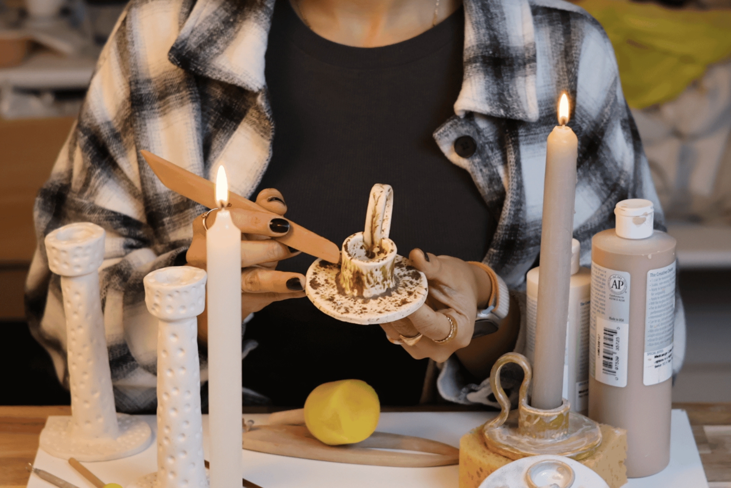 Keramikworkshop og vin – Barcelona