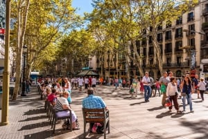 Tour privato di Barcellona e Montserrat con servizio di prelievo