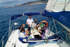 バルセロナ、バダロナのプライベートボートツアー（定員9名様まで）