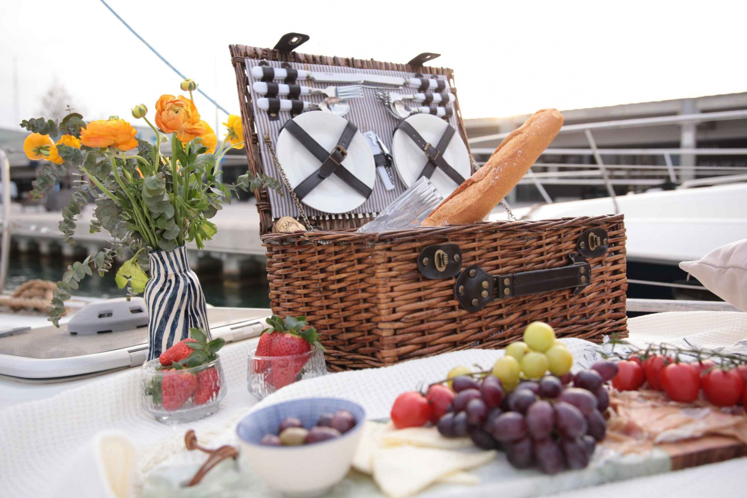 Private Sailing and picnic Experience from Barcelona