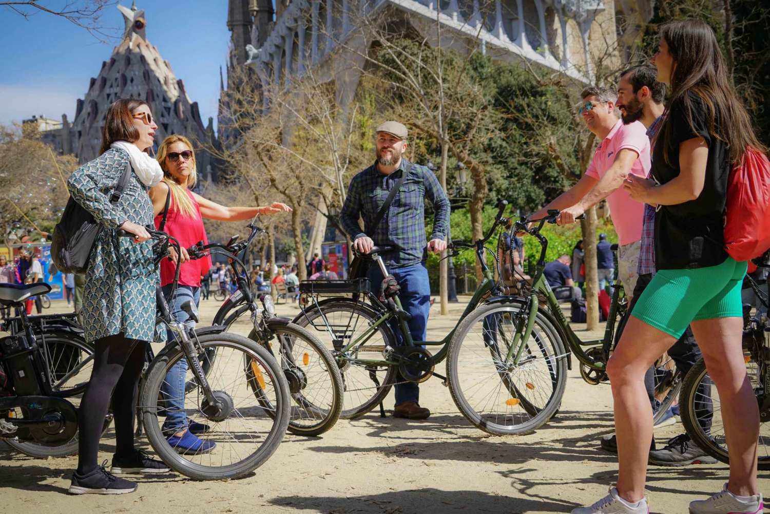 Private ULTIMATE Gaudi Legacy ebike Tour with Park Guell