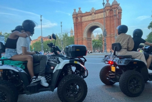 Barcelona: City Sights Electric Quad Tour