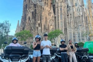 Barcelona: City Sights Electric Quad Tour