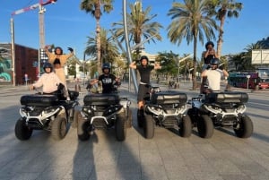 Barcelona: City Sights Electric Quad Tour