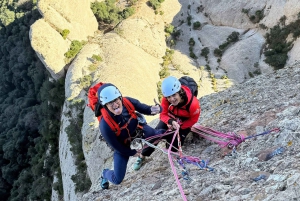 Arrampicata su roccia a Montserrat - Barcellona