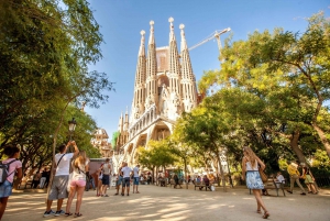 Barcelona: Visita guiada à Sagrada Família e ao Parque Güell
