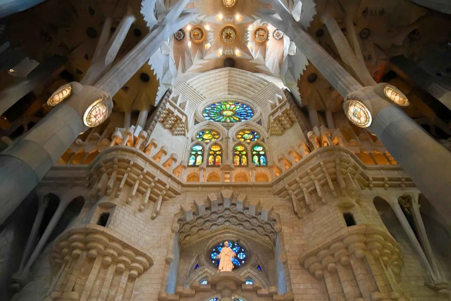 Sagrada Família et parc Güell : visite guidée avec transport