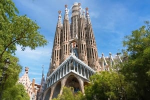Sagrada Família et parc Güell : visite guidée avec transport