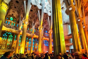 Sagrada Familia privat tur med entrébillet på engelsk