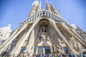 Sagrada Familia con torres y parque Güell: tour sin colas