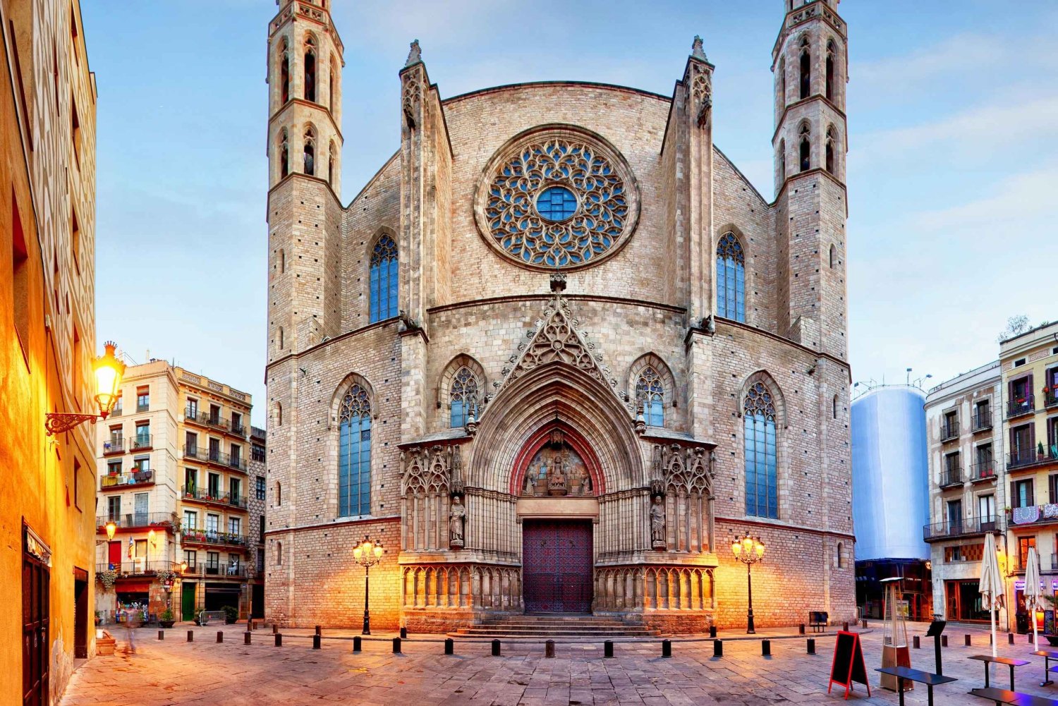 Santa María del Mar-tur med tillgång till terrass och Hofmann-bakverk