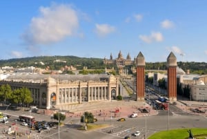 Hopp over køen Nasjonalt kunstmuseum og Poble Espanyol-tur