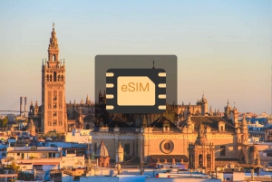 Spain: Europe eSim Mobile Data Plan