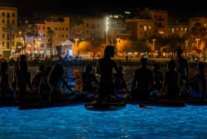 Starlight Paddlesurf w nocy w Barcelonie