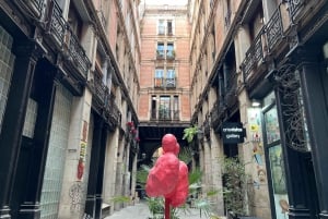 Tour dell'arte di strada a Barcellona