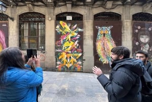 Tour dell'arte di strada a Barcellona