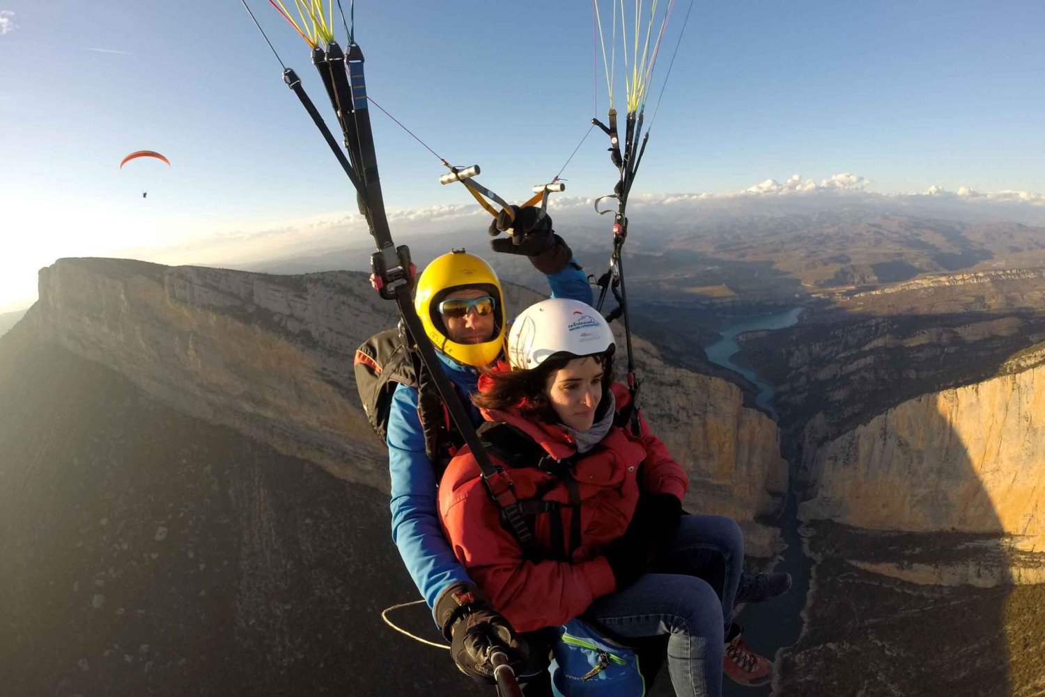 Tandem-Paragliding über Barcelona + Transport