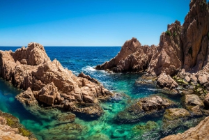 Excursão Costa Brava: Trilhas costeiras, mergulho com snorkel, mergulho de penhascos e refeição