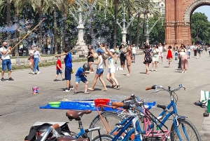 Usædvanlig cykeltur i Barcelona på fransk