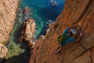 Via Ferrata -seikkailu Costa Bravalla + kuljetus