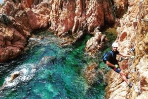 Via Ferrata -seikkailu Costa Bravalla + kuljetus