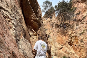Via Ferrata -seikkailu Costa Bravalla + kuljetus