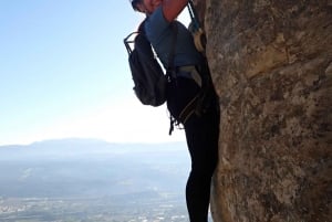 Barcelona: Via Ferrata Baumes Corcades in Centelles