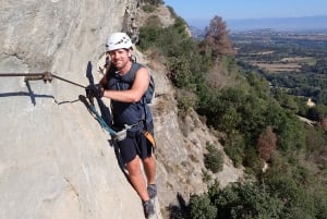 Barcelona: Via Ferrata Baumes Corcades in Centelles