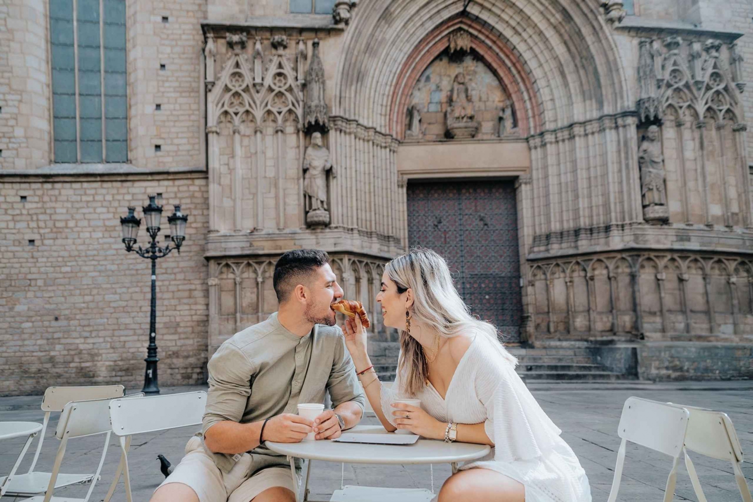 Capture your Love Story in Barcelona, Old City Edition