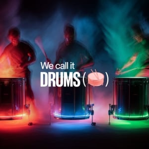 We noem het Drums: Film Soundtracks in een Percussieshow met LED