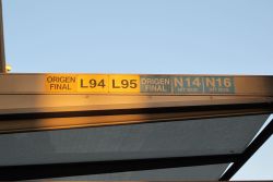 Barcelona Airport: N16 and N17 Night Bus: Transfer Bus between Airport and Plaça Catalunya via Plaça Espanya