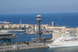 Cable Car between Port and Monjuïc