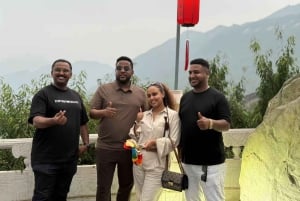 Guidad sightseeing-buss till Mutianyu-muren på eftermiddagen