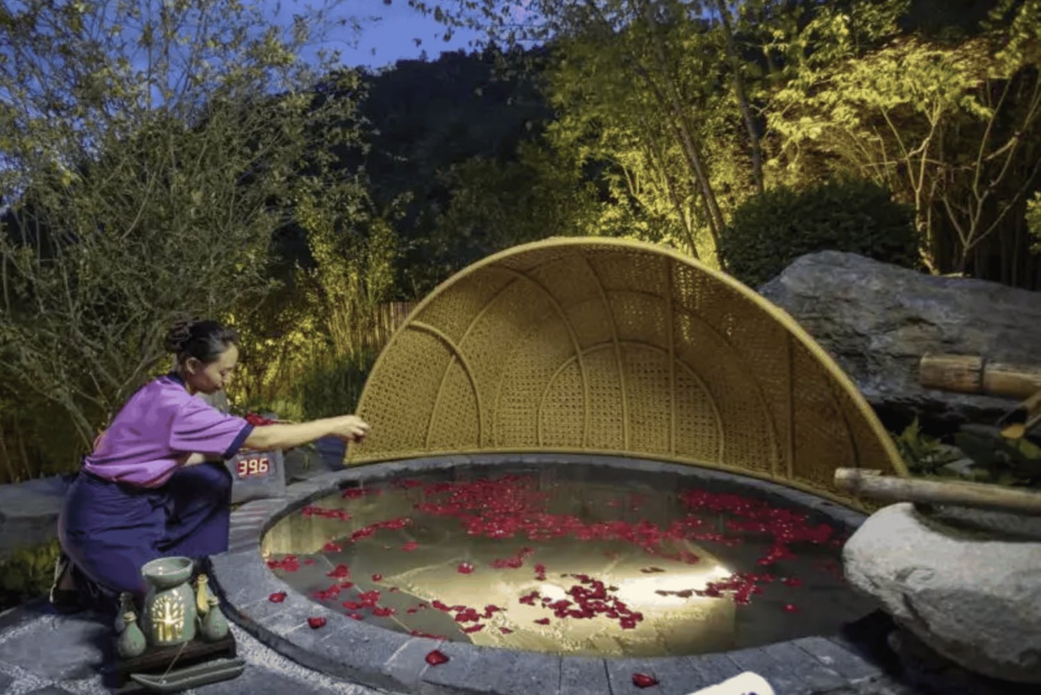 Beijing: Beijing Outdoor Hot Spring-oplevelse med valgmuligheder
