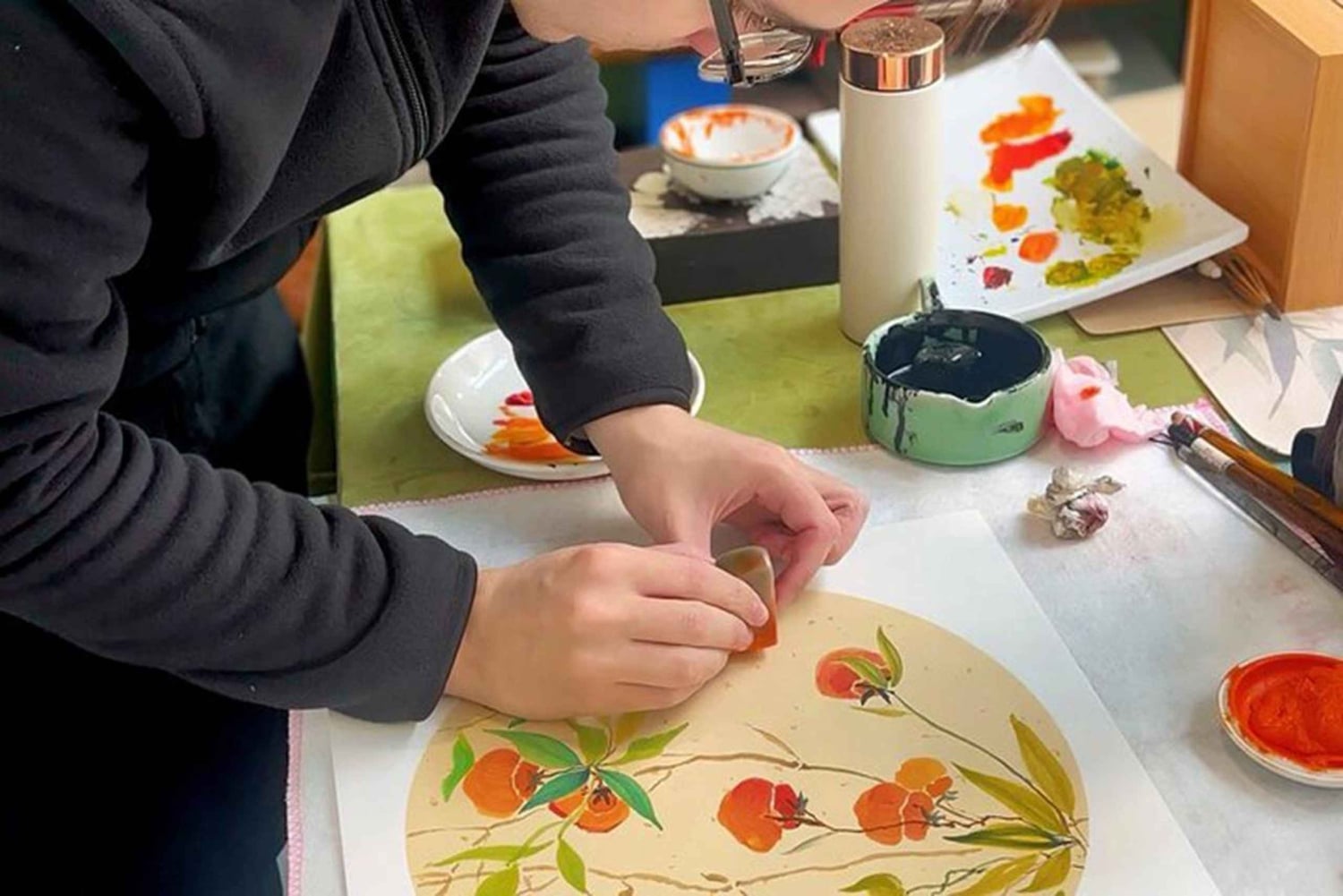 Pekín: Taller de pintura y caligrafía china