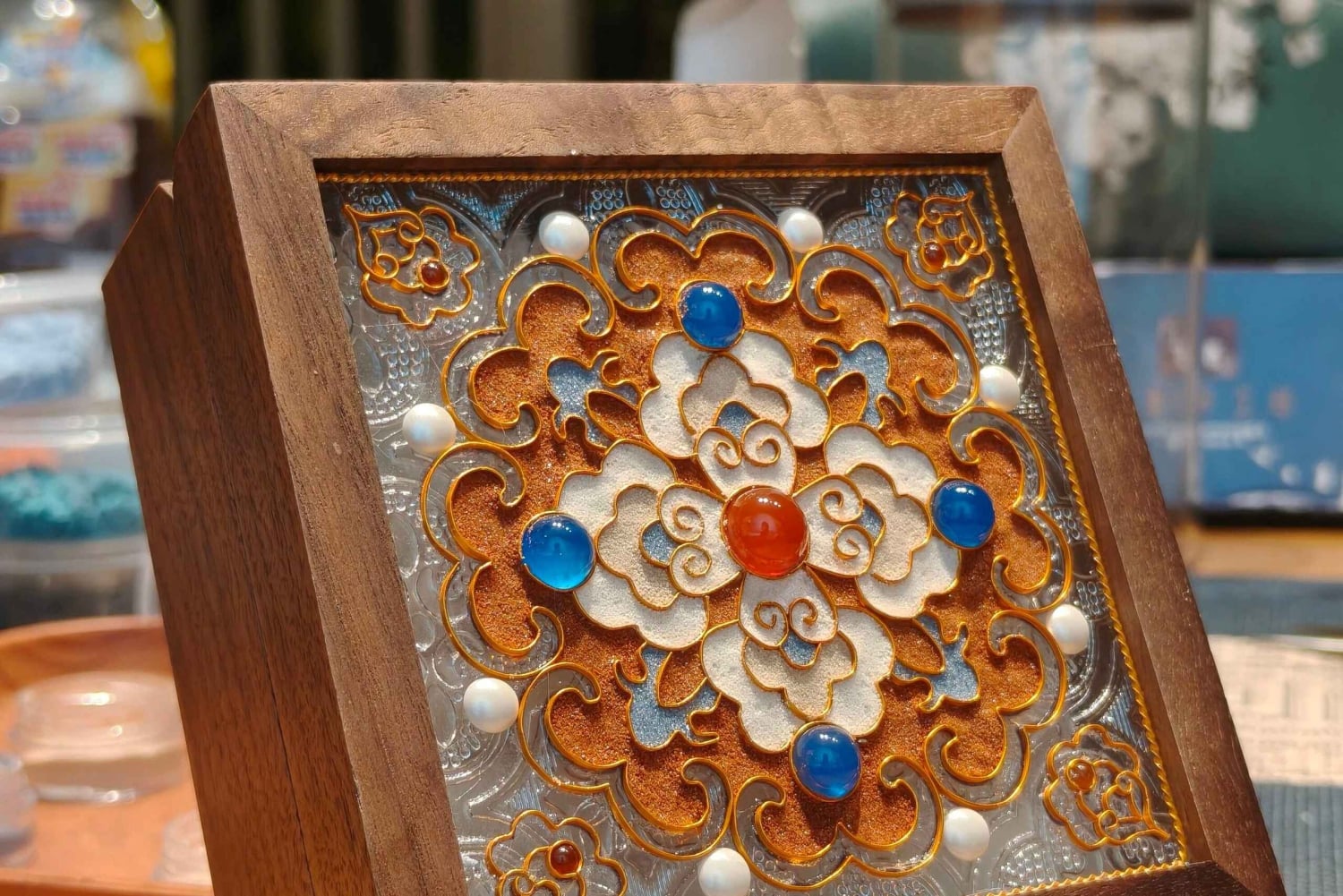 Pekín: taller de cloisonné con recuerdo