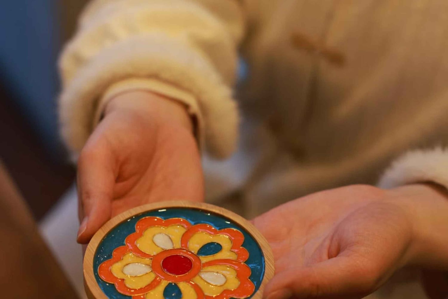 Pekín: taller de cloisonné con recuerdo