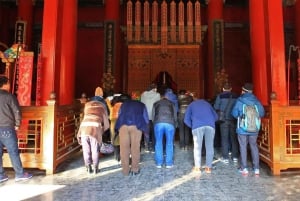 Pekin: Wejście do Świątyni Konfucjusza; szybko i sprawnie
