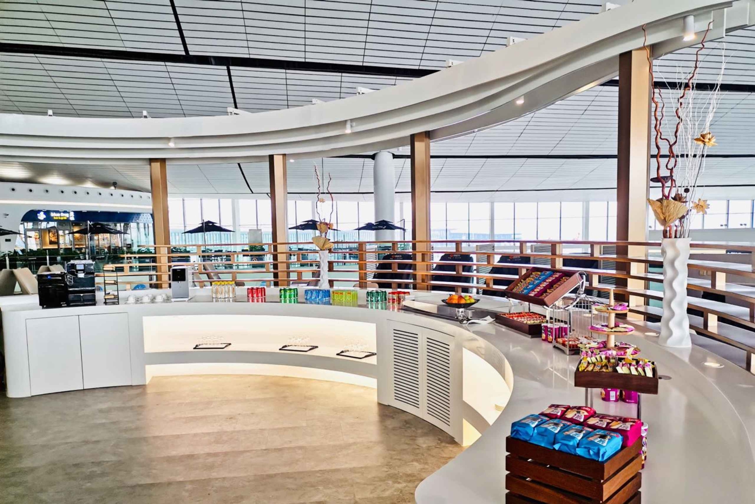 Pékin : accès au salon CHUM de l'aéroport international de Daxing