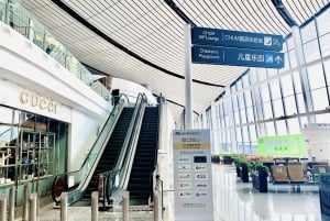 Pékin : accès au salon CHUM de l'aéroport international de Daxing
